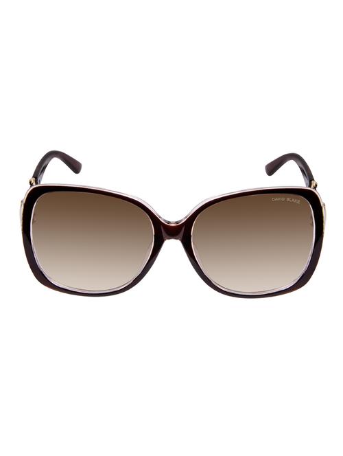 David Blake Brown Oversized UV Protected Sunglass - 14495795 - Very Small Image - 1