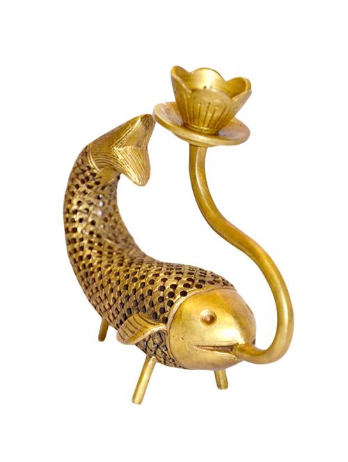 Beautiful Fish Candle Stand Handicrafts Product - 14496042 - Very Small Image - 1