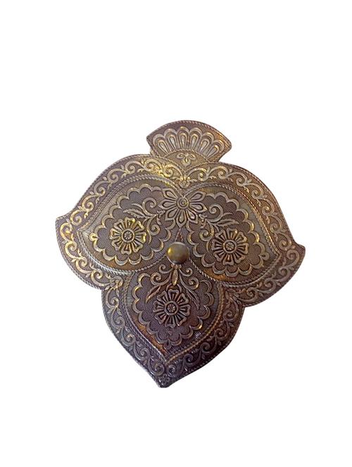 Mukhawas Box In Badam Shape Handicrafts Product - 14496061 - Very Small Image - 1