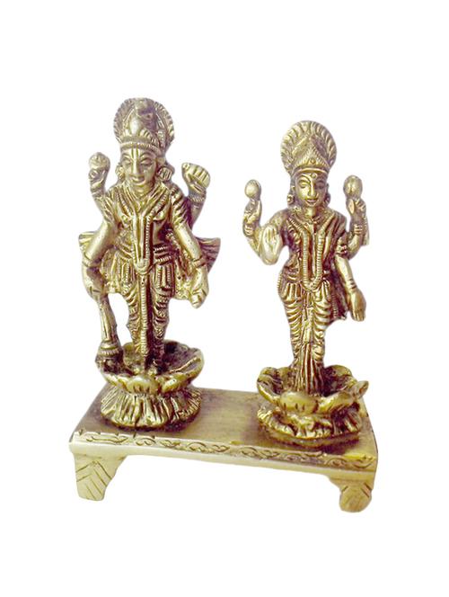God Statue of Vishnu And Laxmi Handicrafts Product - 14496085 - Standard Image - 1