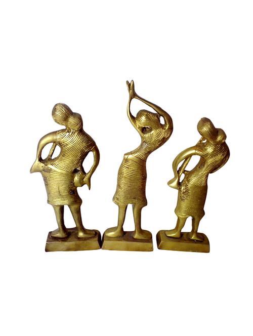 Showpiece of Ladies Musical Set Handicrafts Product - 14496115 - Very Small Image - 1
