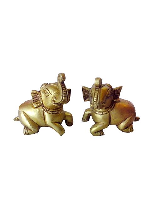 Showpiece Statue of Appu Elephant Handicrafts Product - 14496160 - Very Small Image - 1