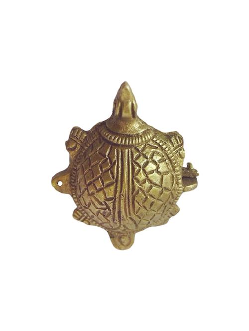 Brass Tortoise Feng Shui Handicrafts Product - 14496200 - Very Small Image - 1