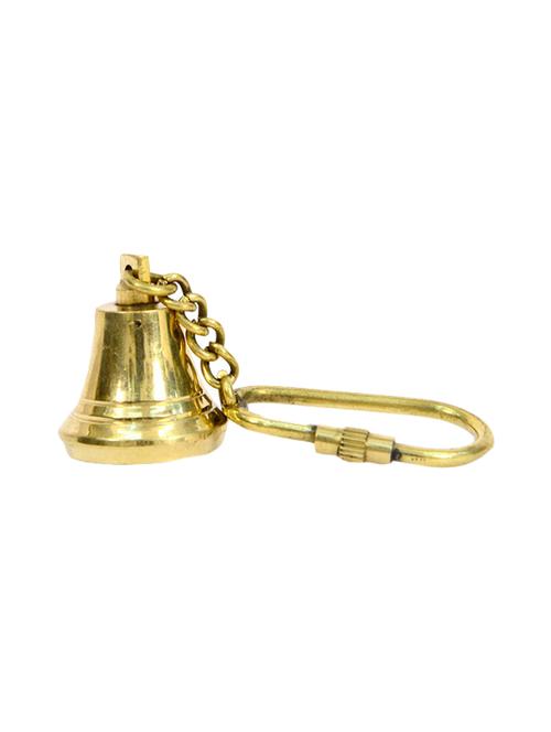 Brass Nautical Bell Keychain Handicrafts Product - 14496295 - Very Small Image - 1