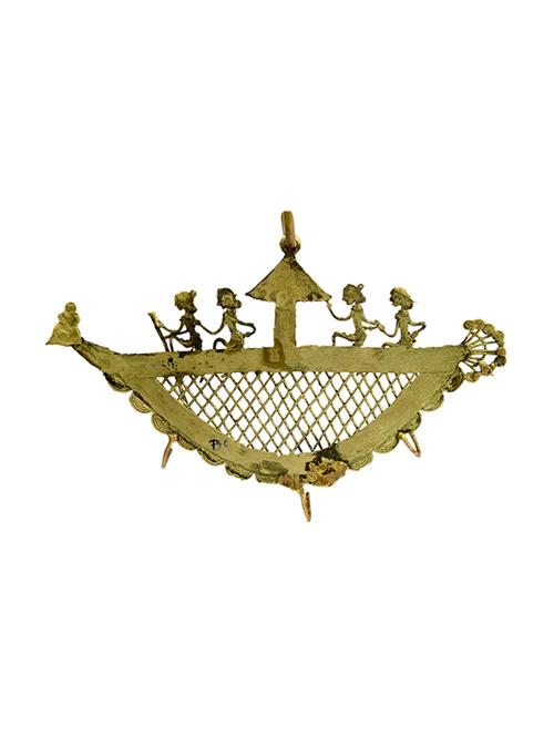 Brass Bastar Art Keyholder Wall Hanging Handicrafts Product - 14496336 - Very Small Image - 1