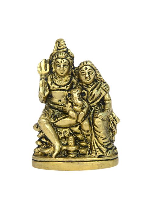 Brass Statue of Shiv Family Handicrafts Product - 14496449 - Standard Image - 1