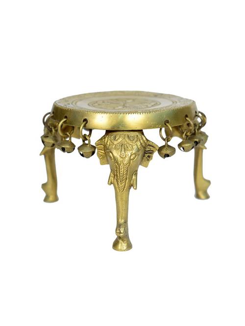 Brass Bajath With Bell Handicrafts Product - 14496486 - Very Small Image - 1