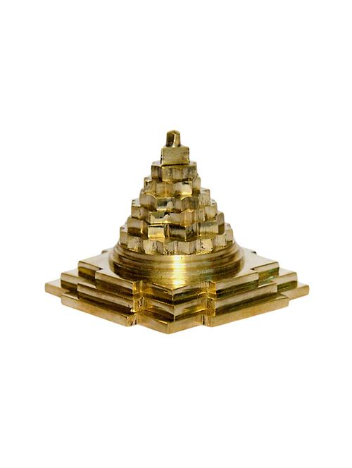 Brass Small Shree Yantra Handicrafts Product - 14496529 - Very Small Image - 1