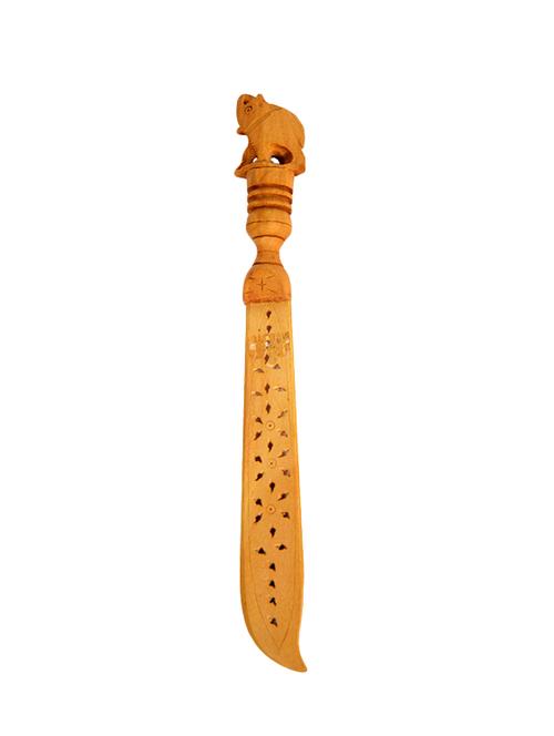 Wooden Paper Cutter Handicrafts Product - 14496607 - Very Small Image - 1