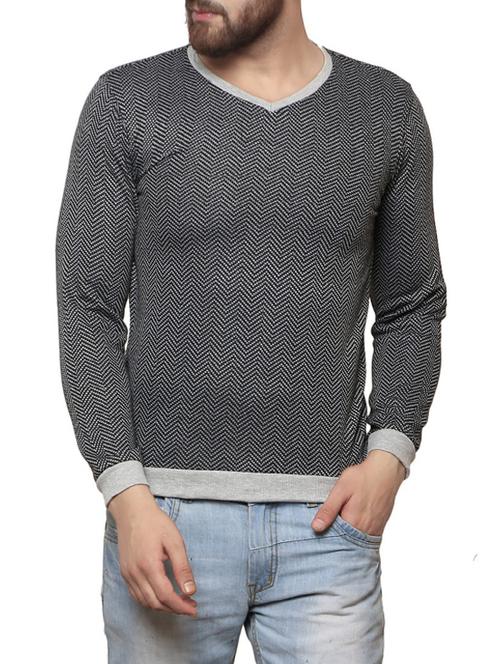grey fleece pullover - 14496681 - Very Small Image - 1