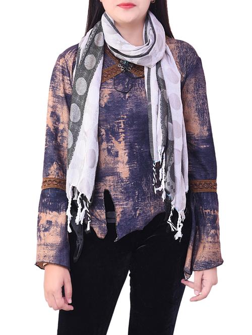 pink wool stole - 14496712 - Very Small Image - 1