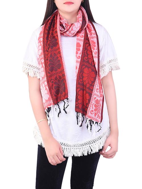 red wool stole - 14496727 - Very Small Image - 1