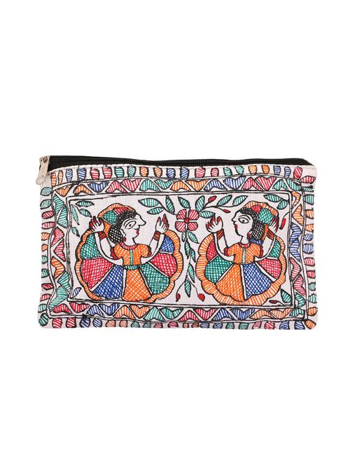 white cotton regular pouch - 14497344 - Very Small Image - 1