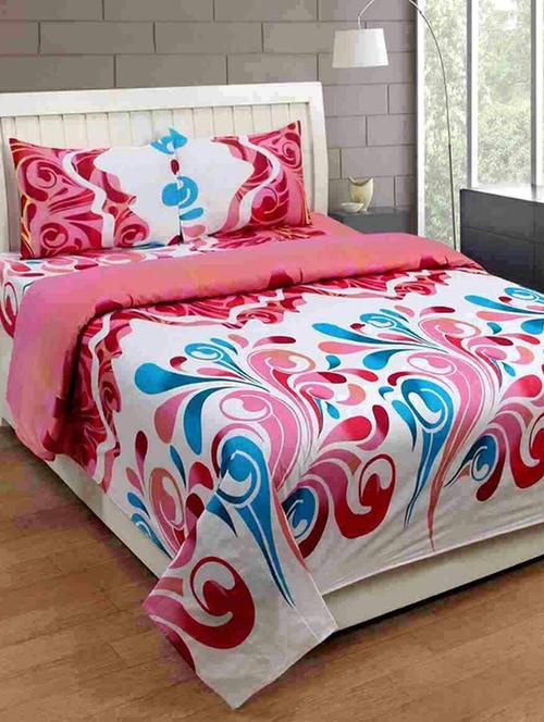 DOUBLE BED SHEET WITH 2 PILLOW COVERS - 14497625 - Very Small Image - 1