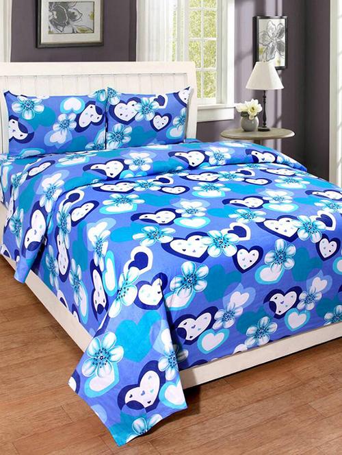 DOUBLE BED SHEET WITH 2 PILLOW COVERS - 14497636 - Very Small Image - 1