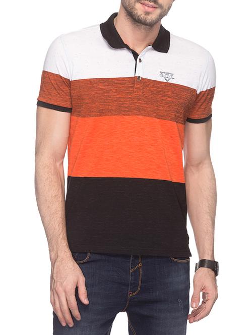 multi colored cotton Color Block t-shirt - 14498130 - Very Small Image - 1