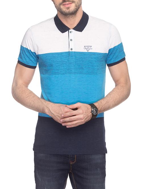 blue cotton t-shirt - 14498131 - Very Small Image - 1