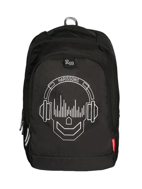 black polyester backpack - 14498155 - Very Small Image - 1