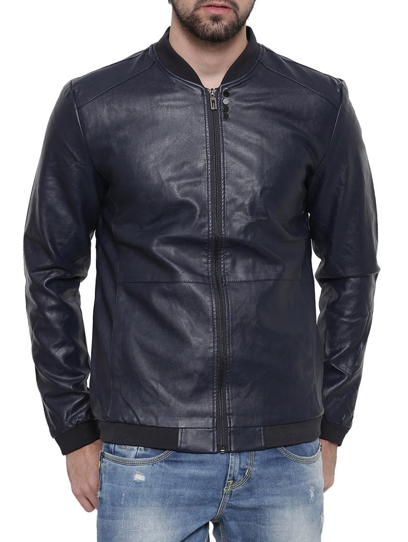blue biker jacket - 14498216 - Zoom Image - 1
