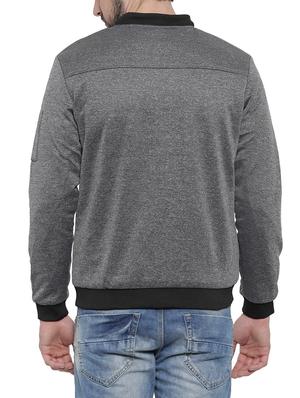 grey cotton sweatshirt - 14498220 - Standard Image - 3