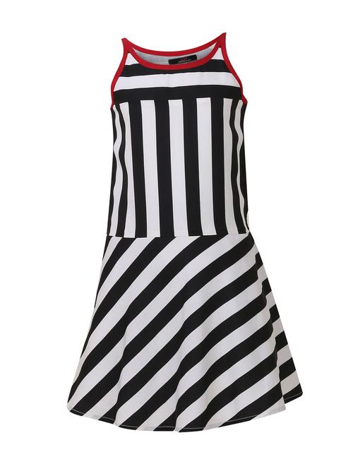 black polyester frock - 14498588 - Standard Image - 1