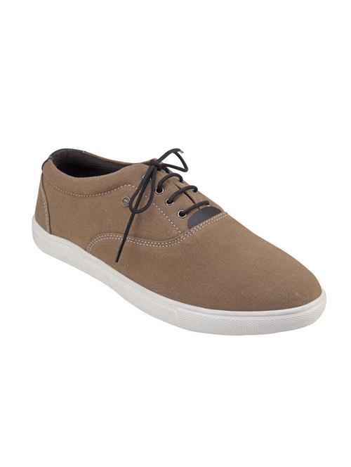 brown Canvas lace up sneaker - 14498680 - Very Small Image - 1