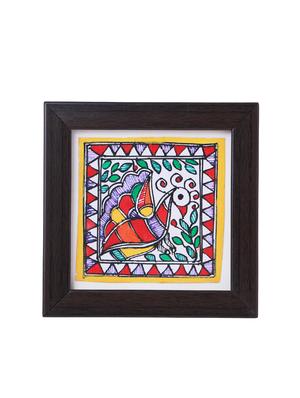 madhubani handpainted coasters set - 14499382 - Standard Image - 3
