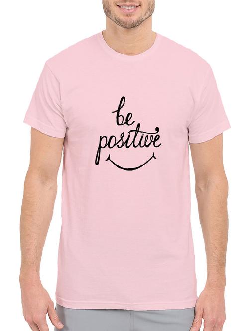 pink cotton chest print tshirt - 14499486 - Standard Image - 1