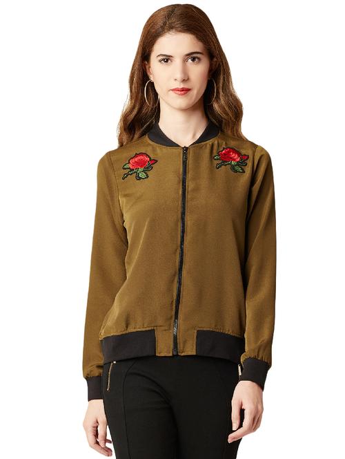 green varsity jacket - 14499591 - Standard Image - 1