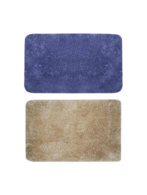 Micro Fiber Plush Bath Mat with Super Soft feel & Rubber Backing - 14499782 - Very Small Image - 1