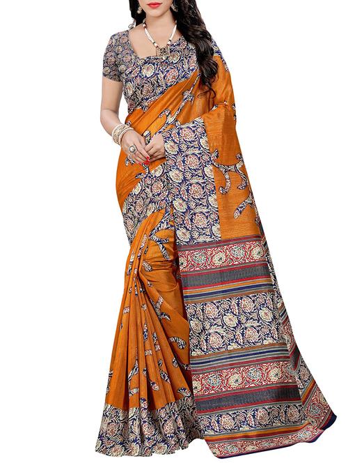 yellow silk mysore saree - 14500636 - Very Small Image - 1