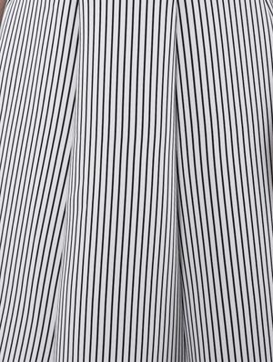 white striped flared skirt - 14500982 - Standard Image - 4