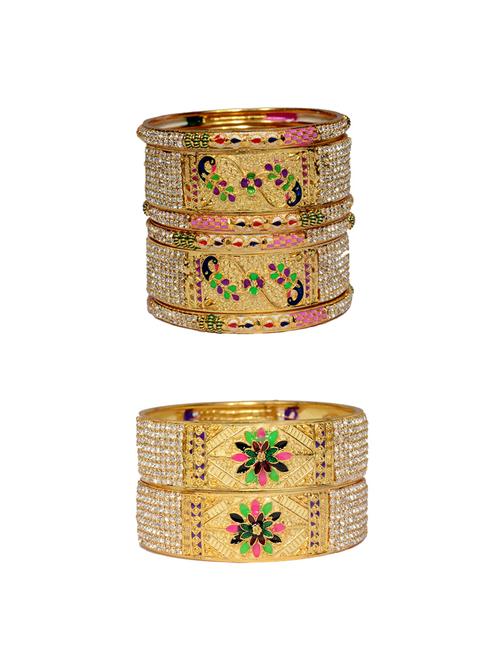 multi metal bangle - 14501098 - Very Small Image - 1