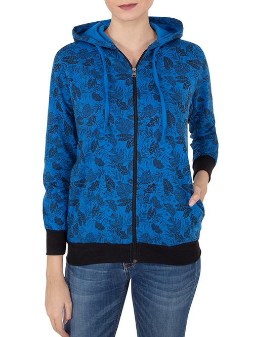 blue hooded sweatshirt - 14501272 - Standard Image - 1