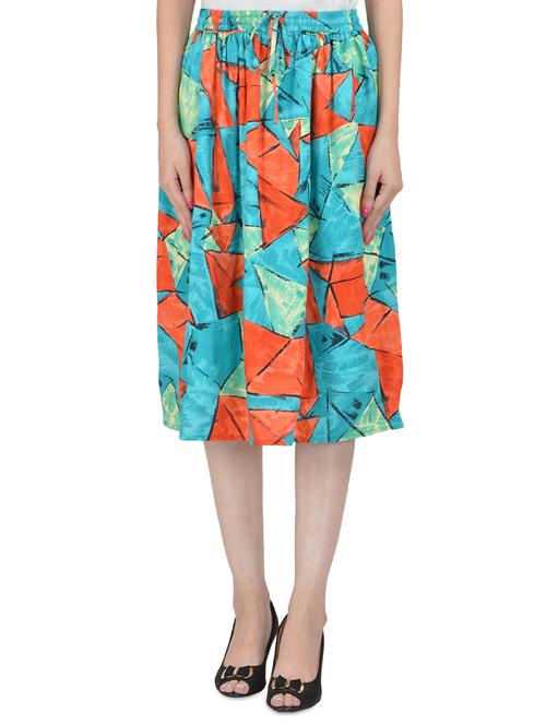 multi colored pleated skirt - 14501364 - Very Small Image - 1