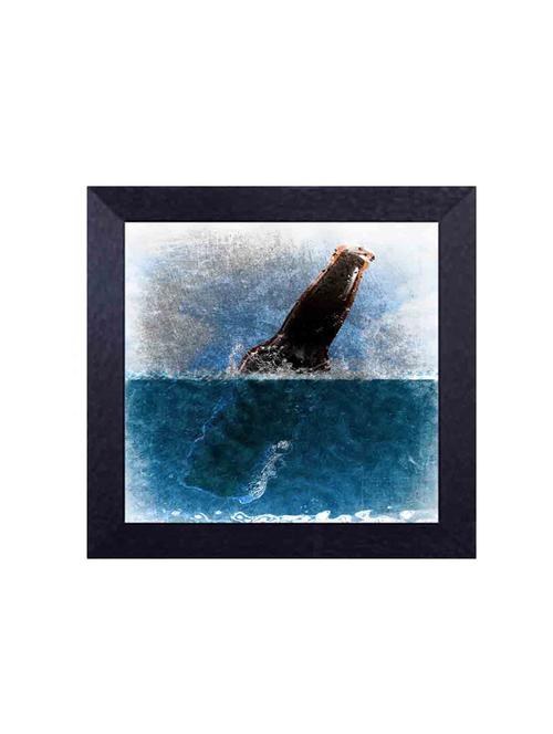 Chilled Coke in ice cold water Framed Poster - 14501763 - Very Small Image - 1
