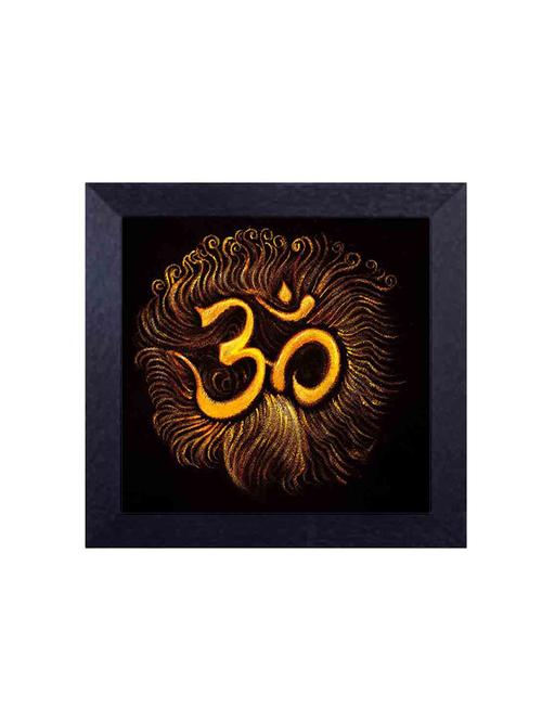 Om Framed Poster By Decor Design - 14501776 - Very Small Image - 1