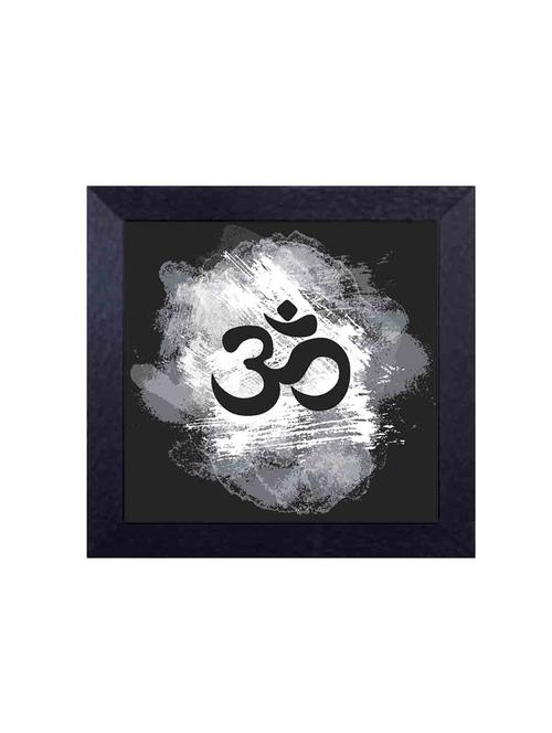 Om Framed Poster By Decor Design - 14501777 - Very Small Image - 1