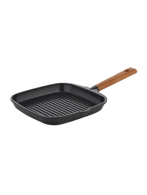Wonderchef Caesar Grill Pan With Wooden Handle 24 cm - 14502476 - Standard Image - 1