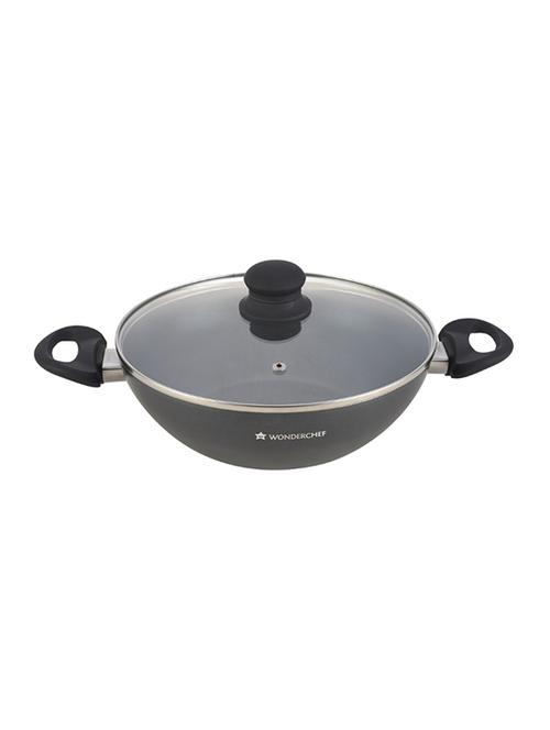 Wonderchef Premia 24cm Wok with lid 2.5L - 14502490 - Standard Image - 1