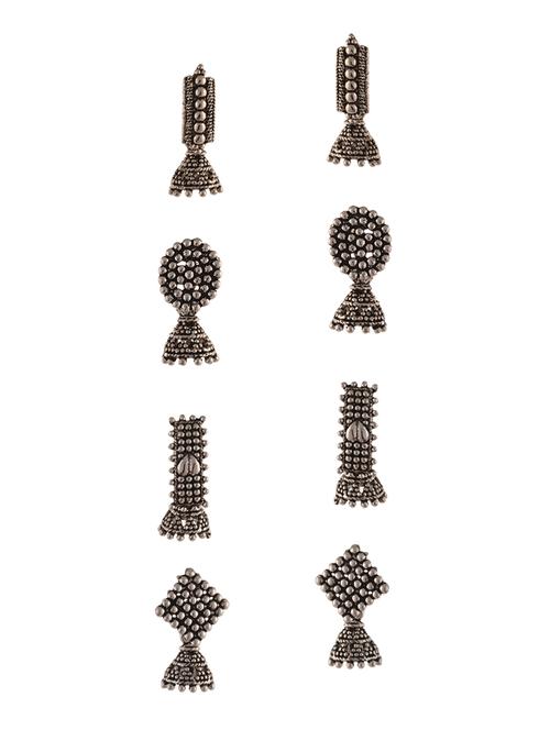 silver metal other earring - 14502544 - Very Small Image - 1