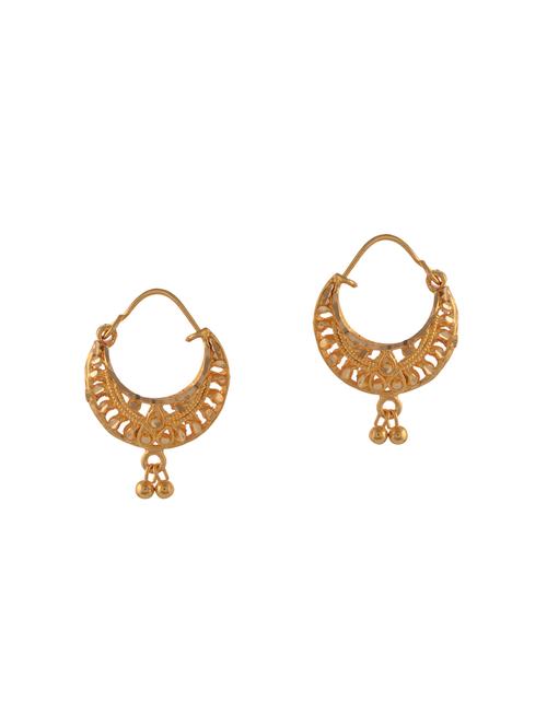 gold metal other earring - 14502548 - Very Small Image - 1