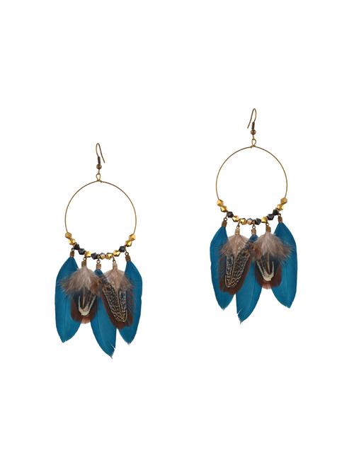 blue metal other earring - 14502596 - Very Small Image - 1