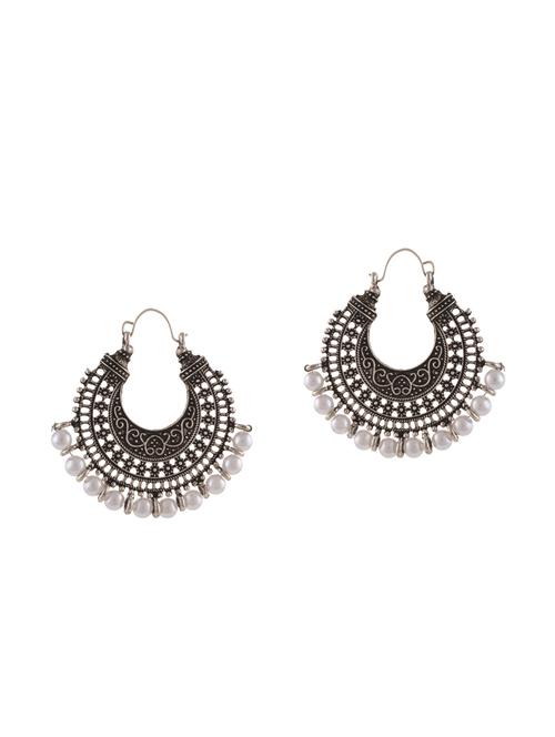 silver metal other earring - 14502673 - Very Small Image - 1