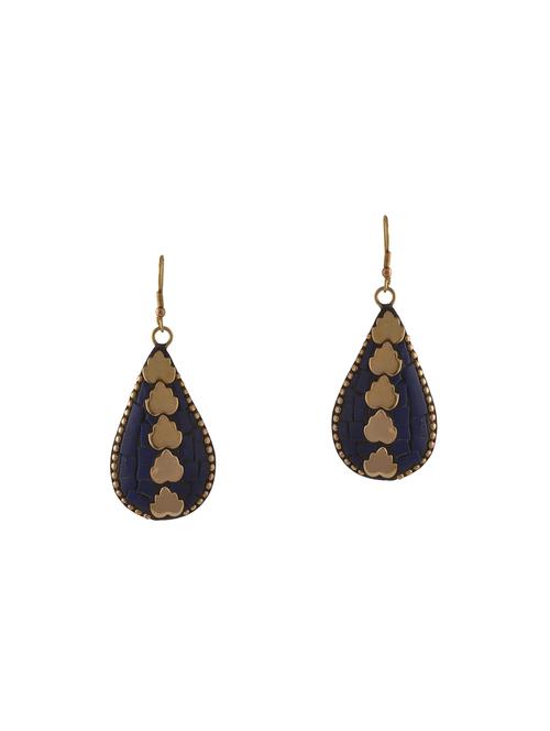 blue metal other earring - 14502732 - Standard Image - 1