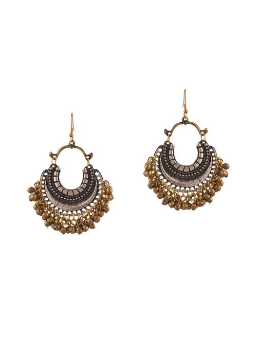 multi metal other earring - 14502797 - Standard Image - 1