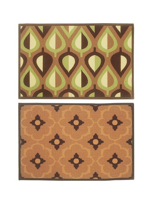 Set of 2 Splender Door Mat with Rubber Backing - 14503149 - Very Small Image - 1