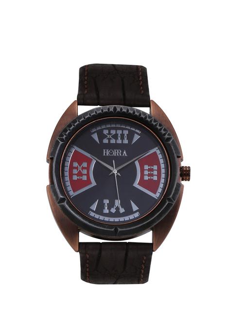 Horra HR717MLBKR81 Eco Series Black Dial Analog Watches For Men - 14503163 - Standard Image - 1