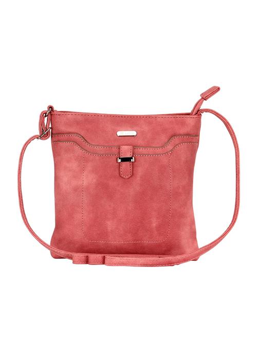 red leatherette regular sling bag - 14503379 - Very Small Image - 1