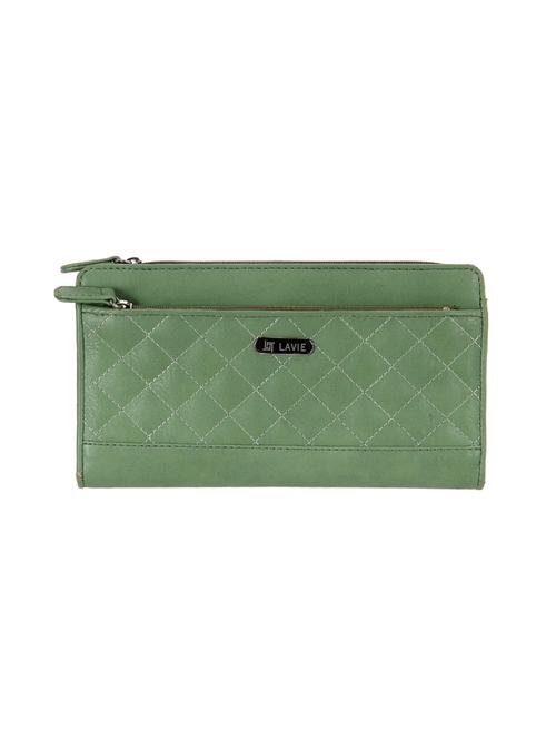 green leatherette wallet - 14503403 - Very Small Image - 1